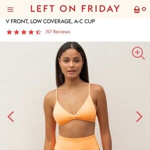 Left on Friday sweet victory top in popsicle (orange)